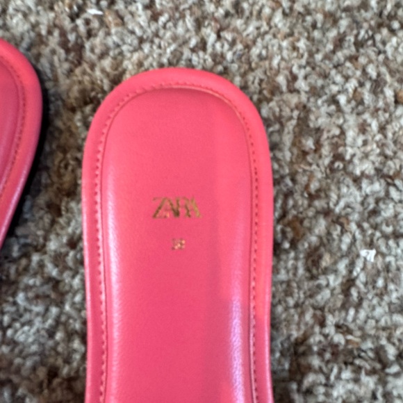 NWOT Zara Pink Sandals - Picture 4 of 4